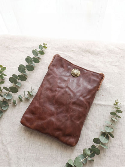 Retro Handmade Leather Crossbody Bag