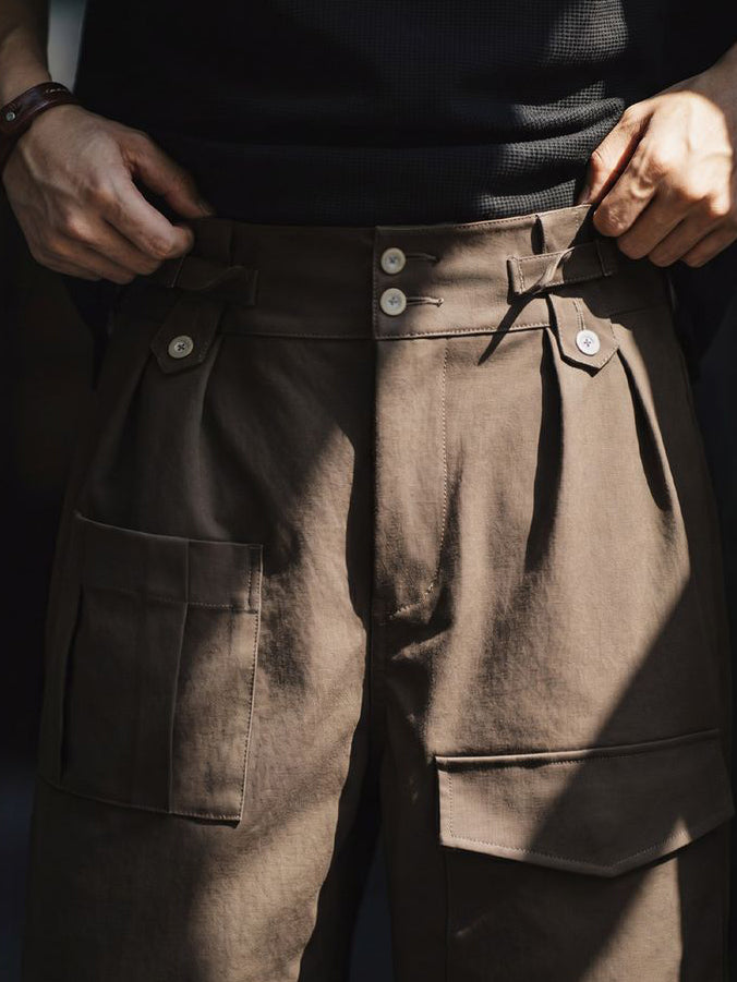 Retro P37 Classic Tactical Pants Multi-pocket Casual Pants