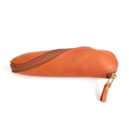 Retro Handmade Leather Glasses Case