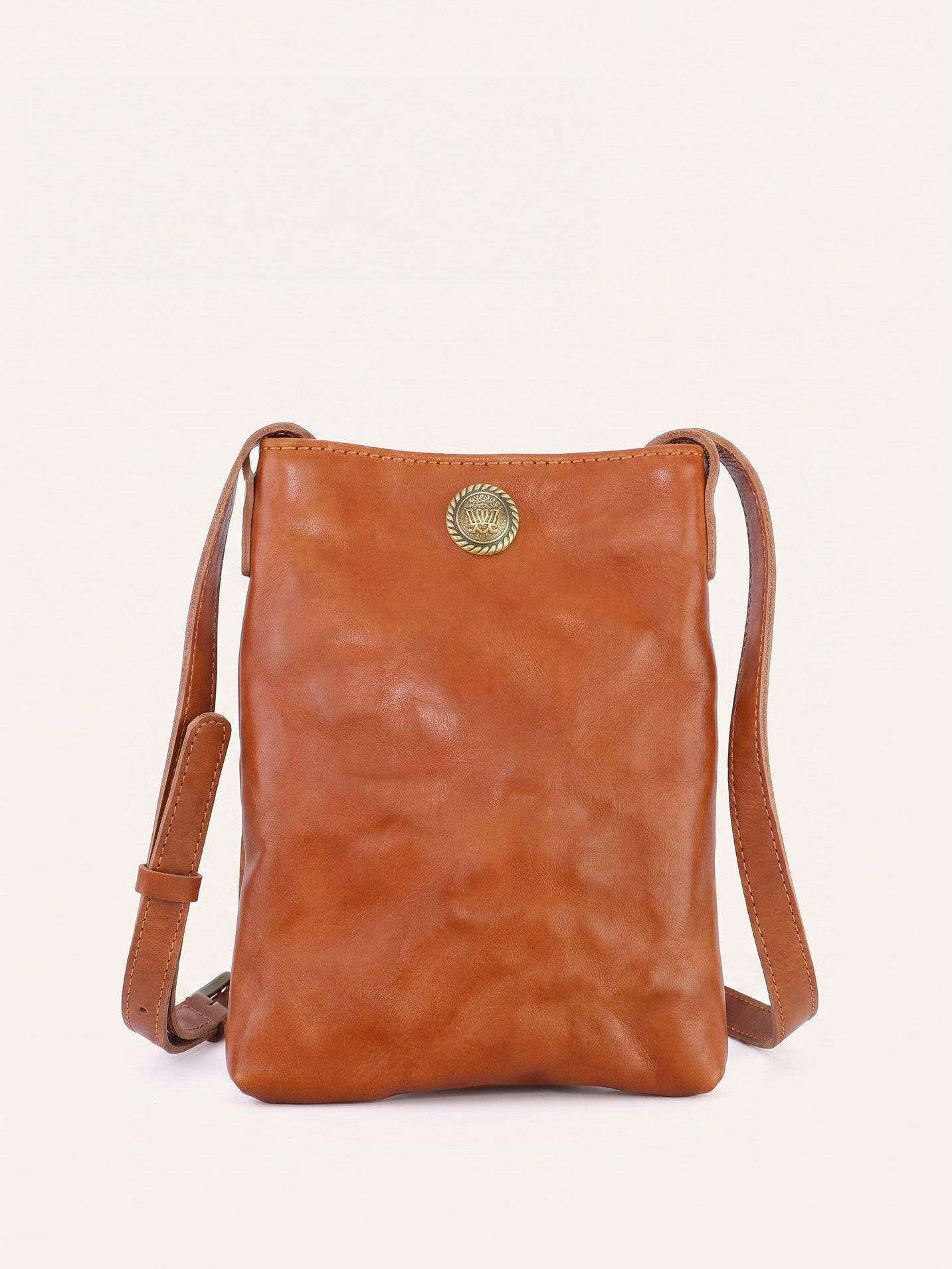 Retro Handmade Leather Crossbody Bag