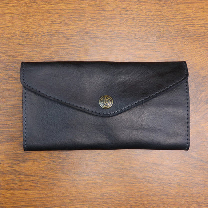 Retro Handmade Leather Long Wallet