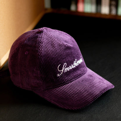 Retro Corduroy Flip Hat Beret Casual Cap Adjustable Hat