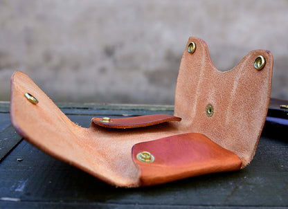 Retro Handmade Leather Card Holders Wallets