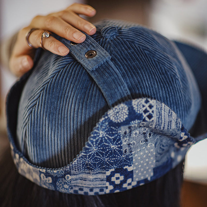 Retro Corduroy Windproof Ear Protection Hat