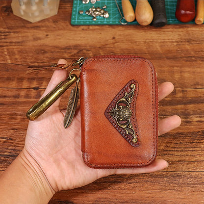 Retro Handmade Leather Key Bags