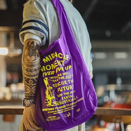 Outdoor Ultra-thin Foldable Travel Nylon Bag