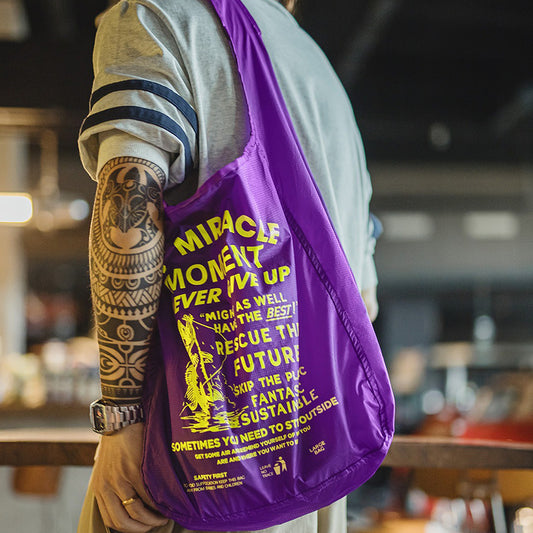 Outdoor Ultra-thin Foldable Travel Nylon Bag