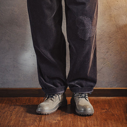 Retro Leather Wilderness Boots