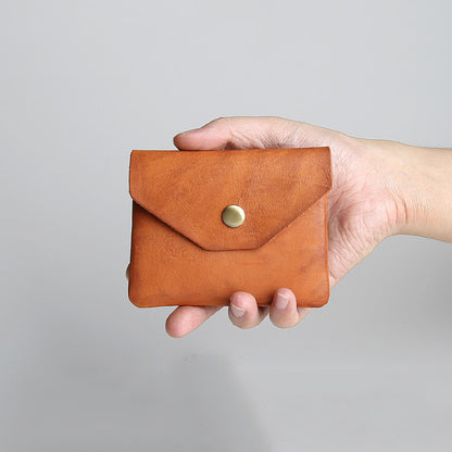 Retro Handmade Leather Storage Bag