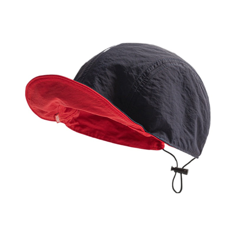 Retro Flip Hat Beret Casual Cap Adjustable Hat