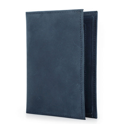 Retro Leather RFID Passport Bag Wallet