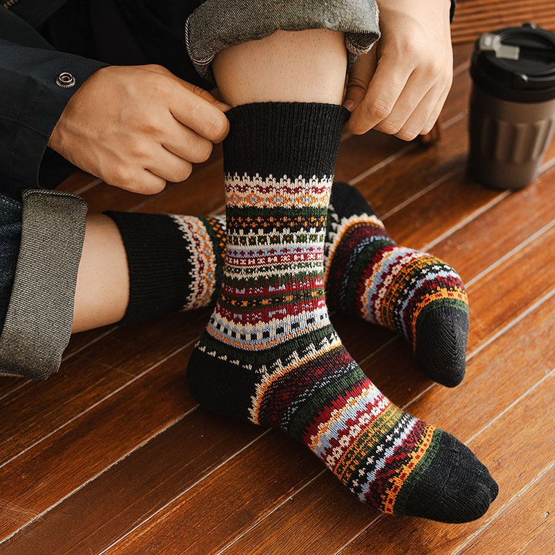 Men's Retro Ethnic Style Wool Socks