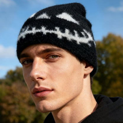 Retro Halloween Pumpkin Autumn Style Print Hat