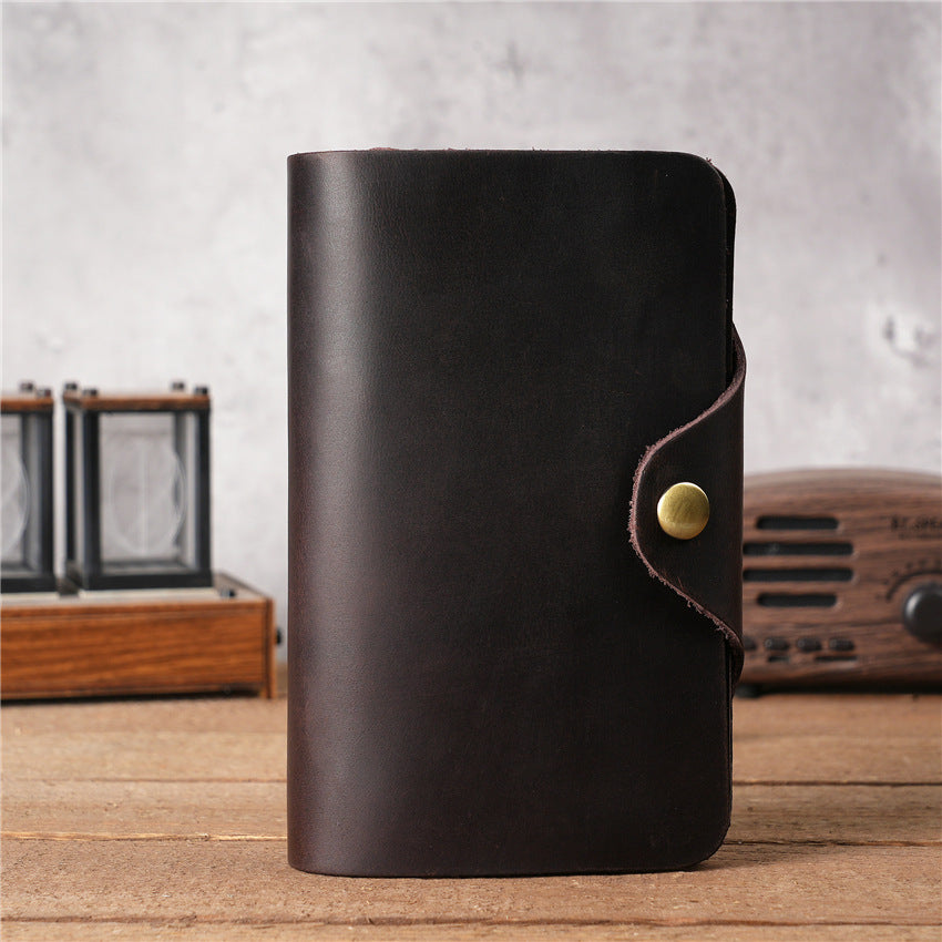 Retro Leather Handmade Multi-card Slots Long Wallet