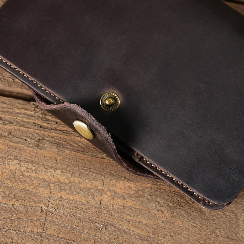 Retro Leather Handmade Multi-card Slots Long Wallet