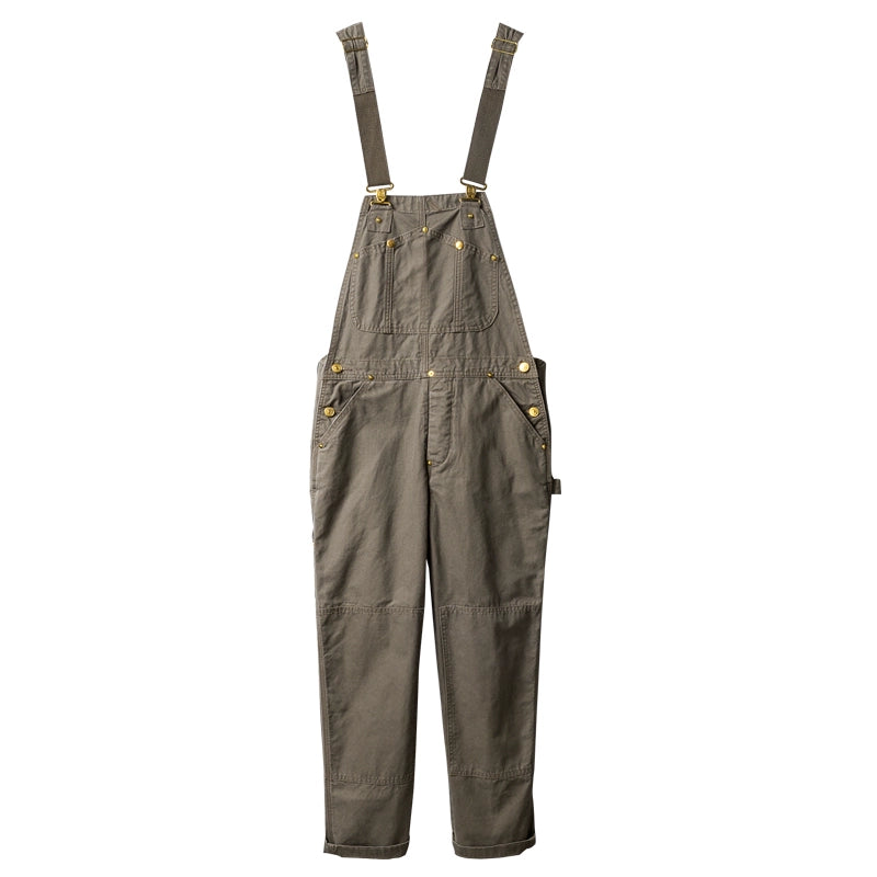 Retro Style Casual Multi-Pocket Overall Cargo Pants