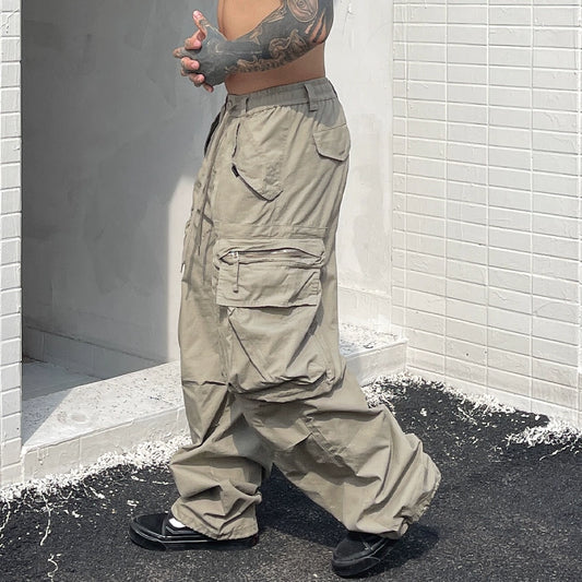 Retro Loose Multi-pockets Cargo Pants