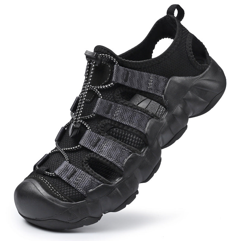 Outdoor Hollow Breathable Hiking Shoes Casual Sports Sandals