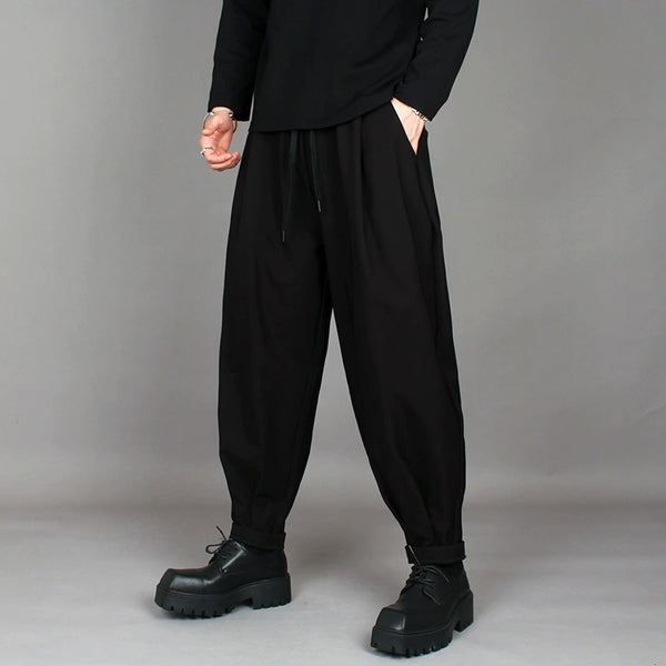 Retro Casual Winter Harem Pants