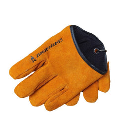 Retro Outdoor Leather Magnetic Clasp Gloves