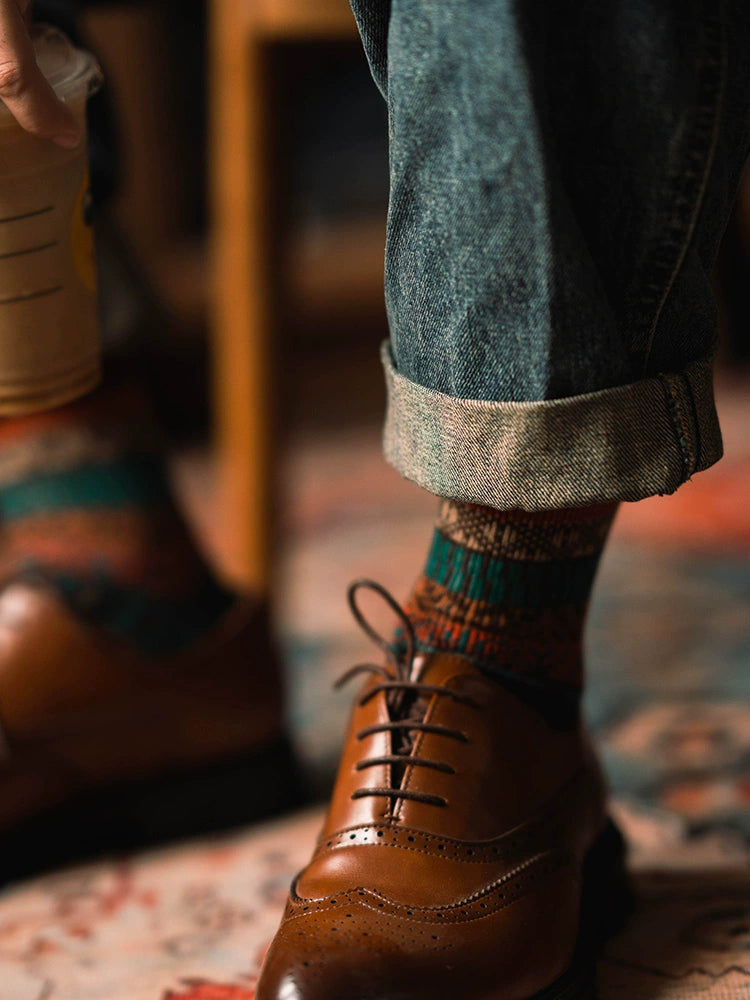 Men's Retro Ethnic Style Socks