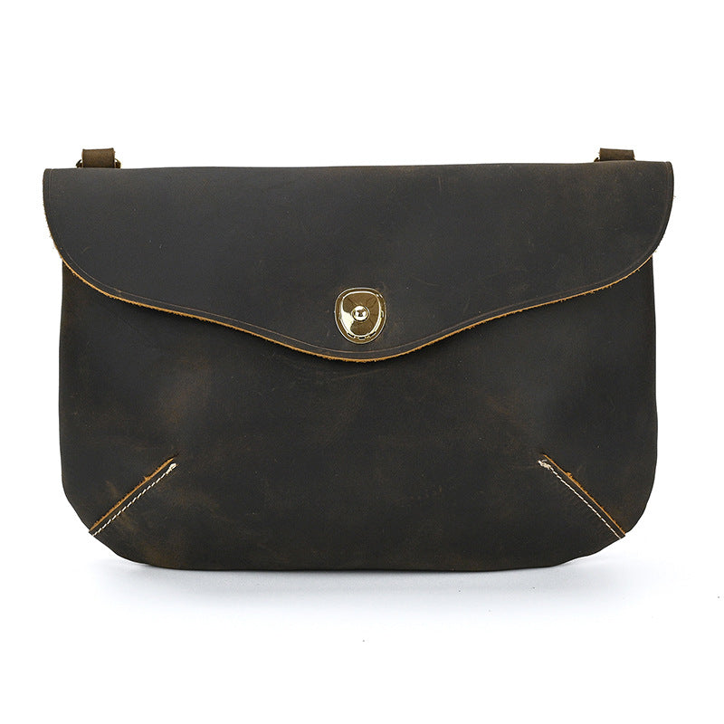 Retro Handmade Leather Crossbody Bag