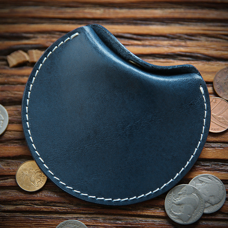 Retro Handmade Leather Coin Wallets