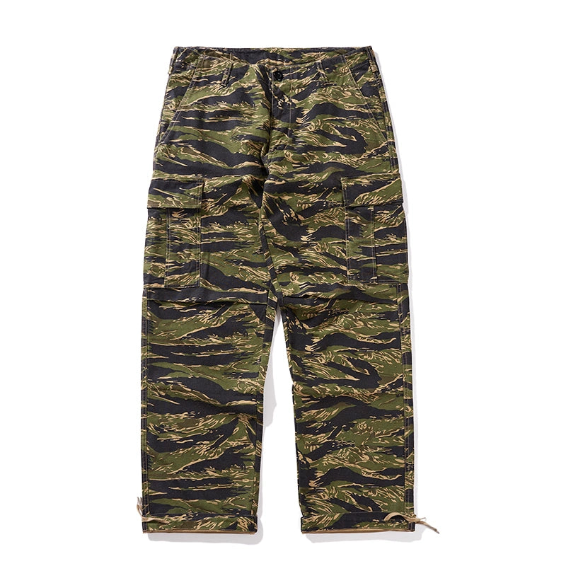 Retro Military Style Camouflage Casual M65 Pants