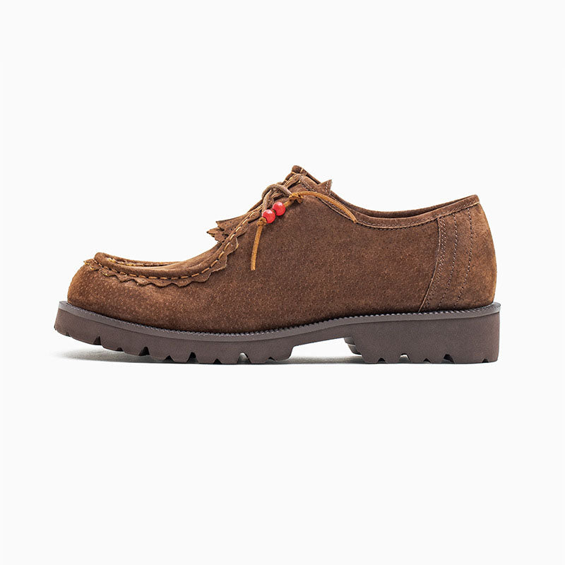Retro Casual All Leather Wallebee Shoes