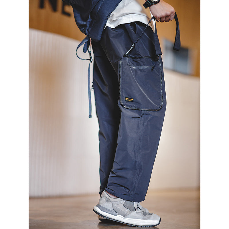 Retro Casual Dual-use Deformable Pants Crossbody Bag