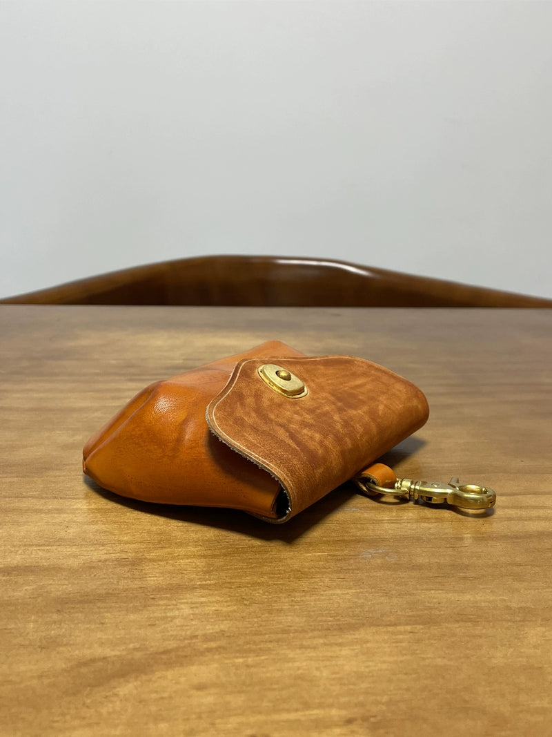 Retro Handmade Leather Portable Buckle Bag