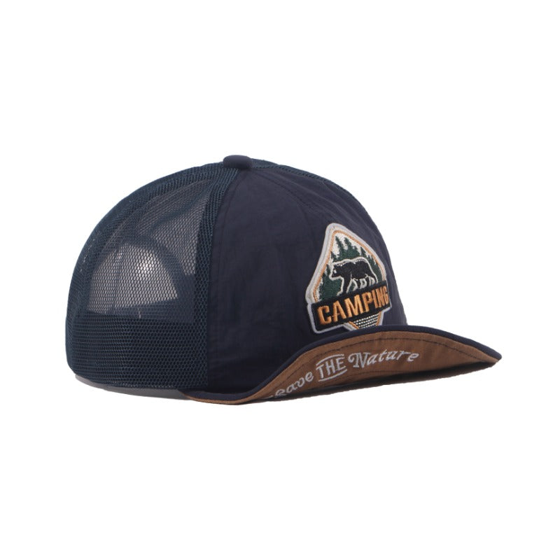 Retro Flip Hat Summer Breathable Quick-dry Cap