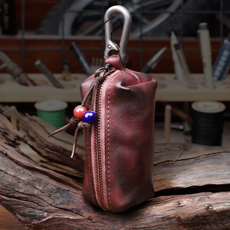 Retro Handmade Leather Car Key Bags