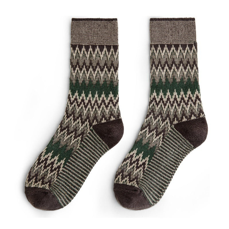 Vintage Vibe Fair Island Socks