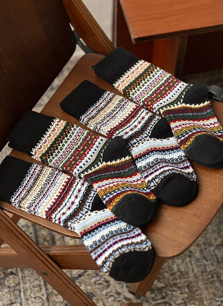 Men's Retro Ethnic Style Wool Socks