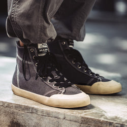 Retro High-top Canvas Lace-up Shoes