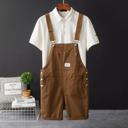 Unisex Look Lovers Overalls Matching Couple Clothes Shorts