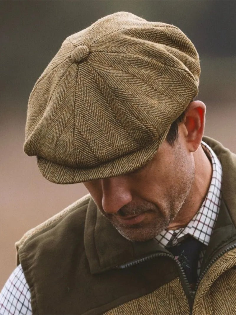 Retro Casual Herringbone All-match Hats