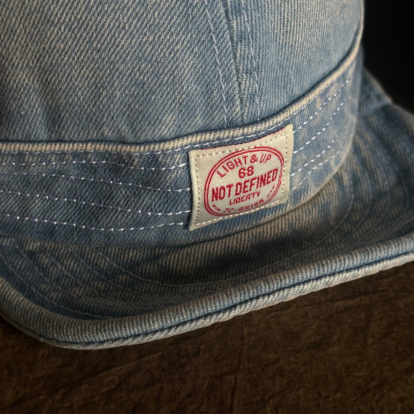 Retro Denim Flip Hat Beret Casual Cap Adjustable Hat