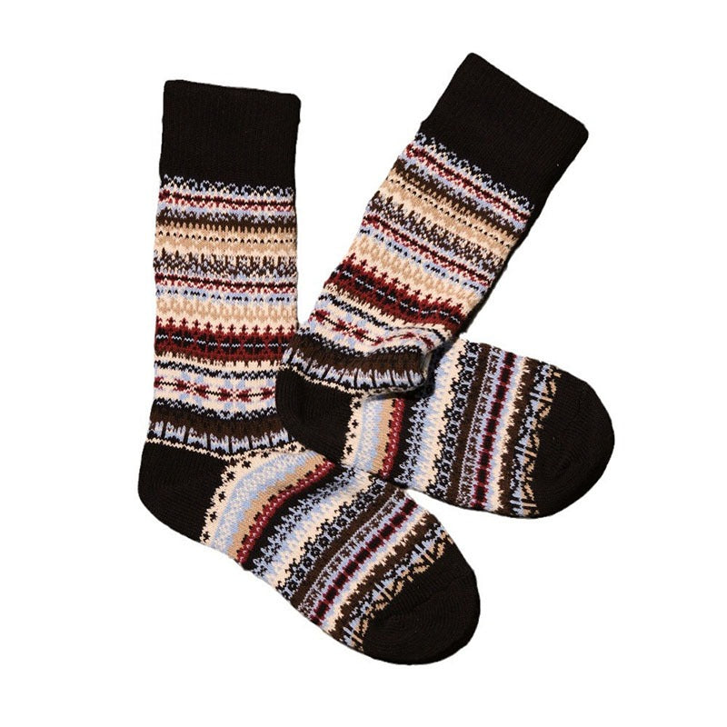 Men's Retro Ethnic Style Wool Socks