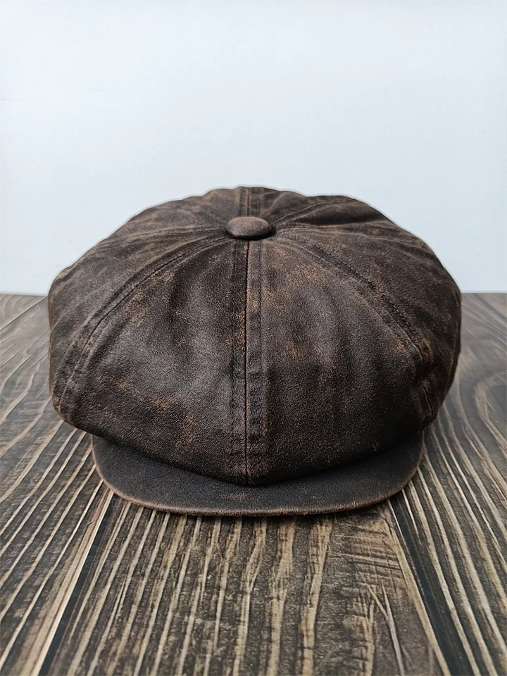 Vintage Newsboy Cap Retro Beret