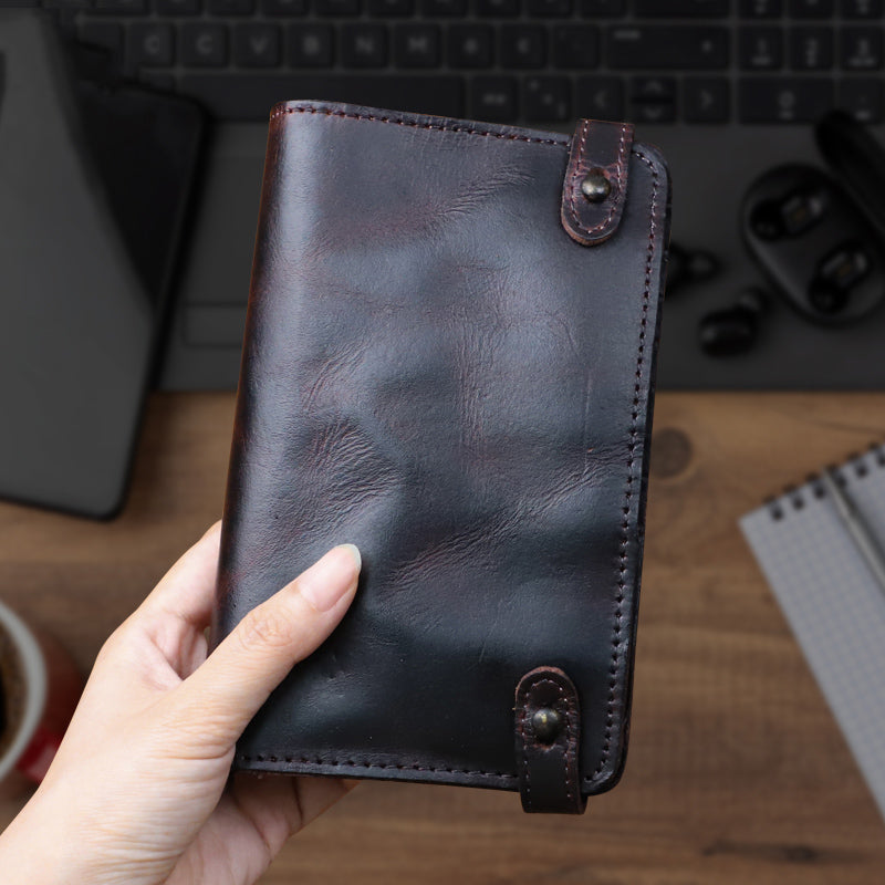 Retro Handmade Leather Multi-card Slots Wallets