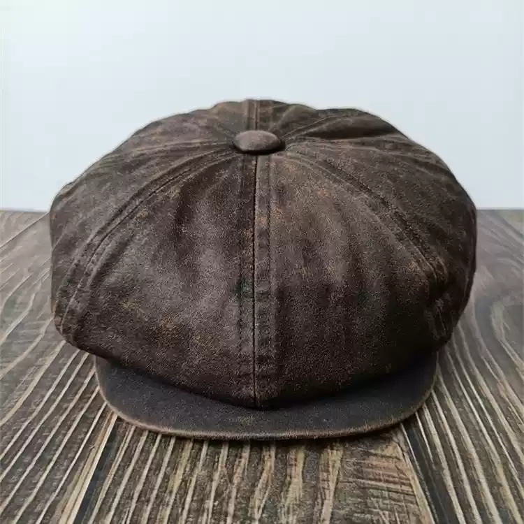 Vintage Newsboy Cap Retro Beret