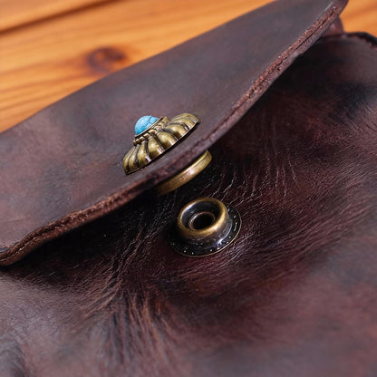 Leather Retro Handmade Short Wallets