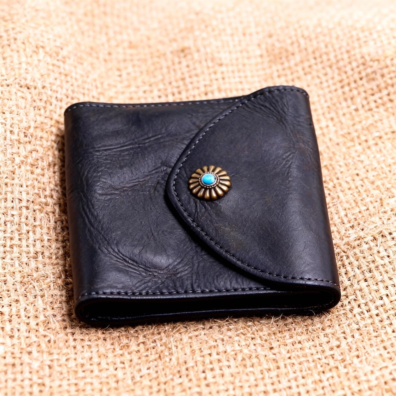 Leather Retro Handmade Short Wallets