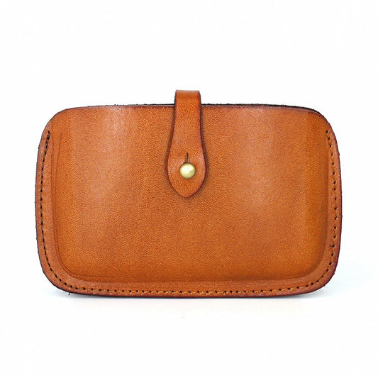 Retro Handmade Leather Card Holder