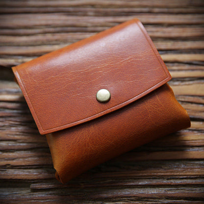 Retro Handmade Leather Storage Bag