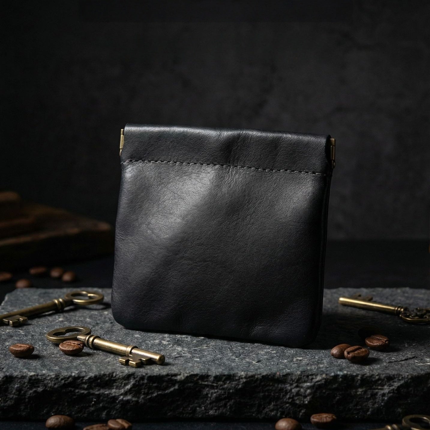 Retro Handmade Leather Card Wallets