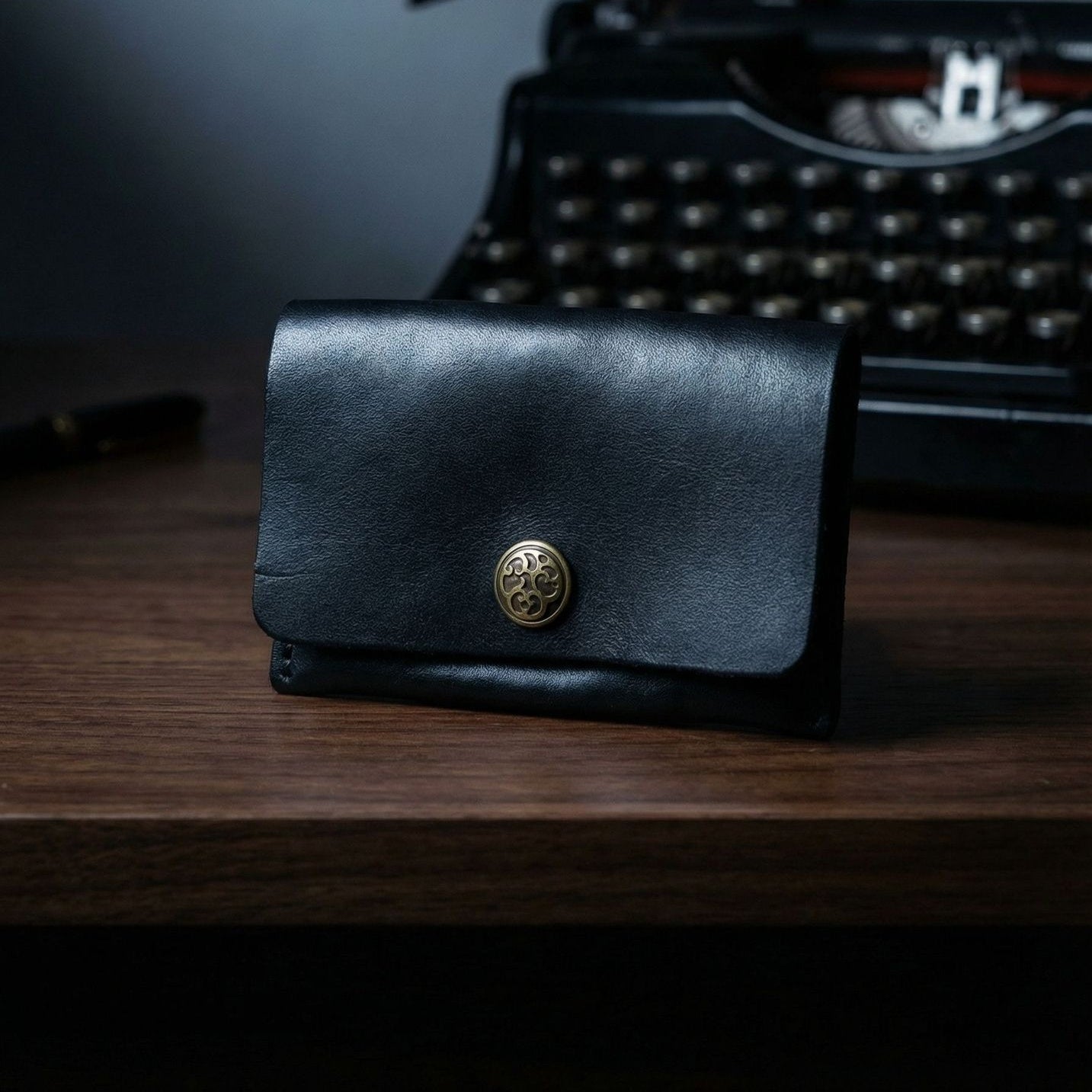Retro Handmade Leather Card Wallets