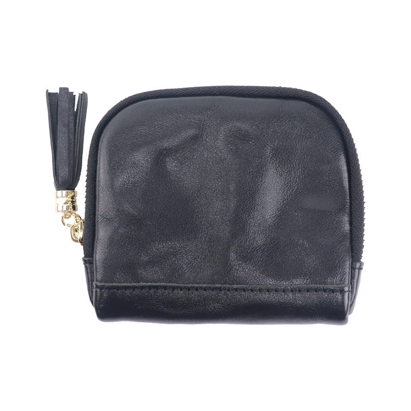Retro Handmade Leather Storage Bag Card Holder Wallet
